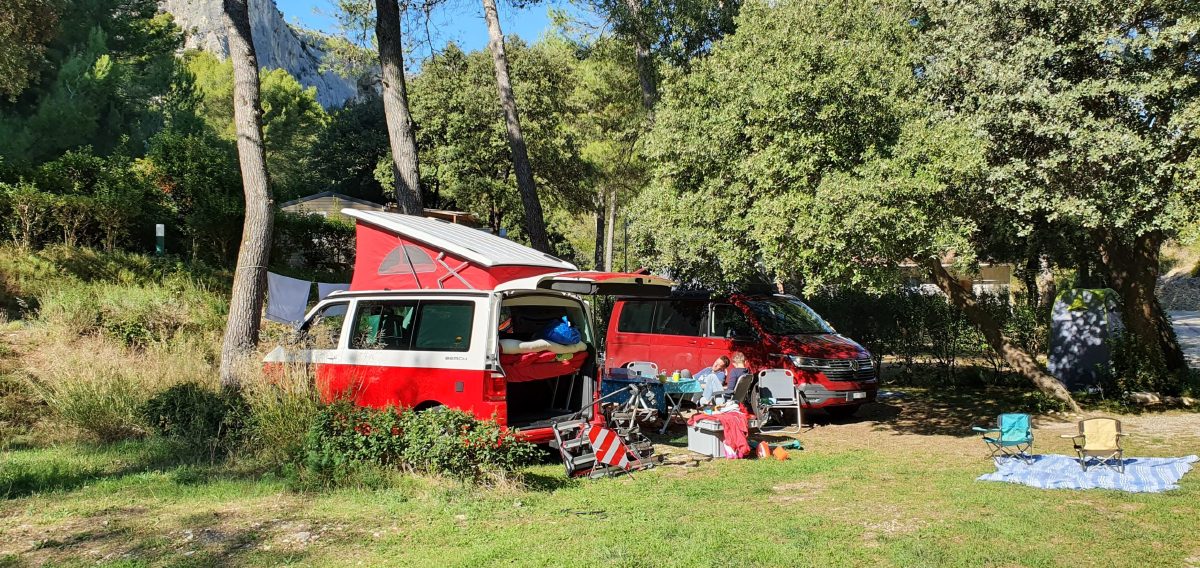 Camping La Vallée heureuse, Orgon (F)